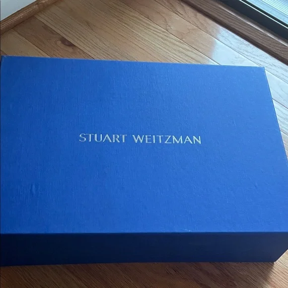 Stuart Weitzman Eloise Asphalt Suede Heeled Boots - Picture 3 of 15